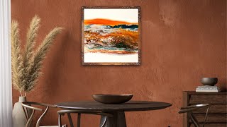 #208 A Lesson in Saving a Painting  2 Fluid Acrylic Pearl Pours Combined into 1 Incredible Piece