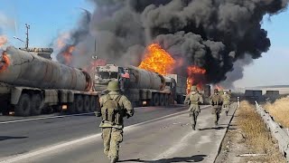 30 US Fuel Trucks Blow Up by Russian Missiles Before Arrival at Border