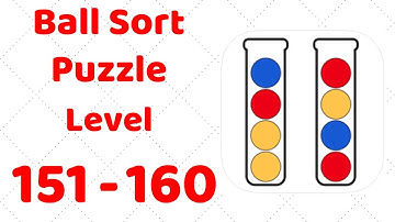 Ball Sort Puzzle Level 151-160 Walkthrough