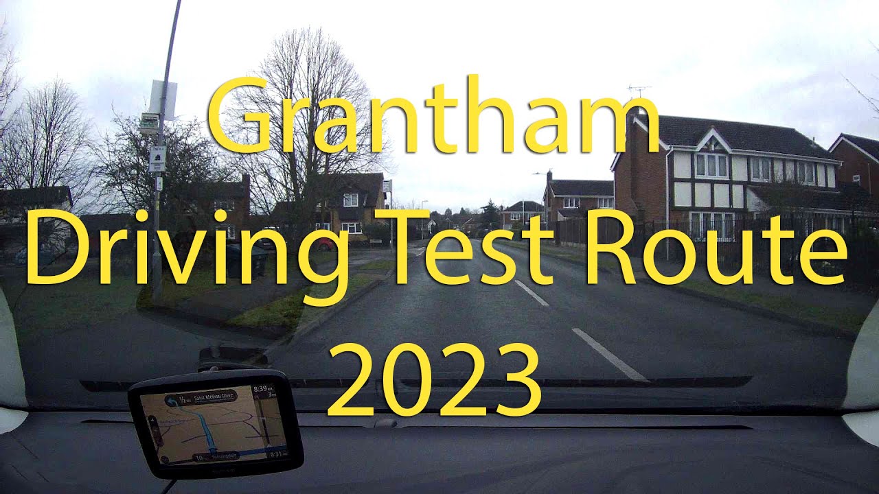 Grantham Driving Test Route 2023 YouTube