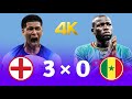 إنجلترا السنغال مباراة مجنونة كأس العالم جودة عالية 4 وجنون عصام الشوالي