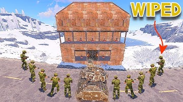 This Epic Base Was Made to Take Down a Crazy Army | Rust Admin Spectating