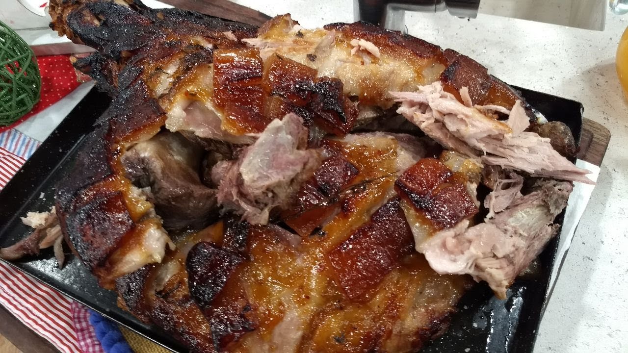 de la receta Pierna de cerdo laqueada al horno en http://www.cocinerosargen...