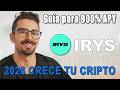 El poder del interés compuesto: convertir 10K € en 100K € con staking token IRYS (2026)