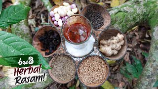 Sri Lankan special herbal rasam - Thambun hodi | Traditional Herbal Recipe By Trapper Life