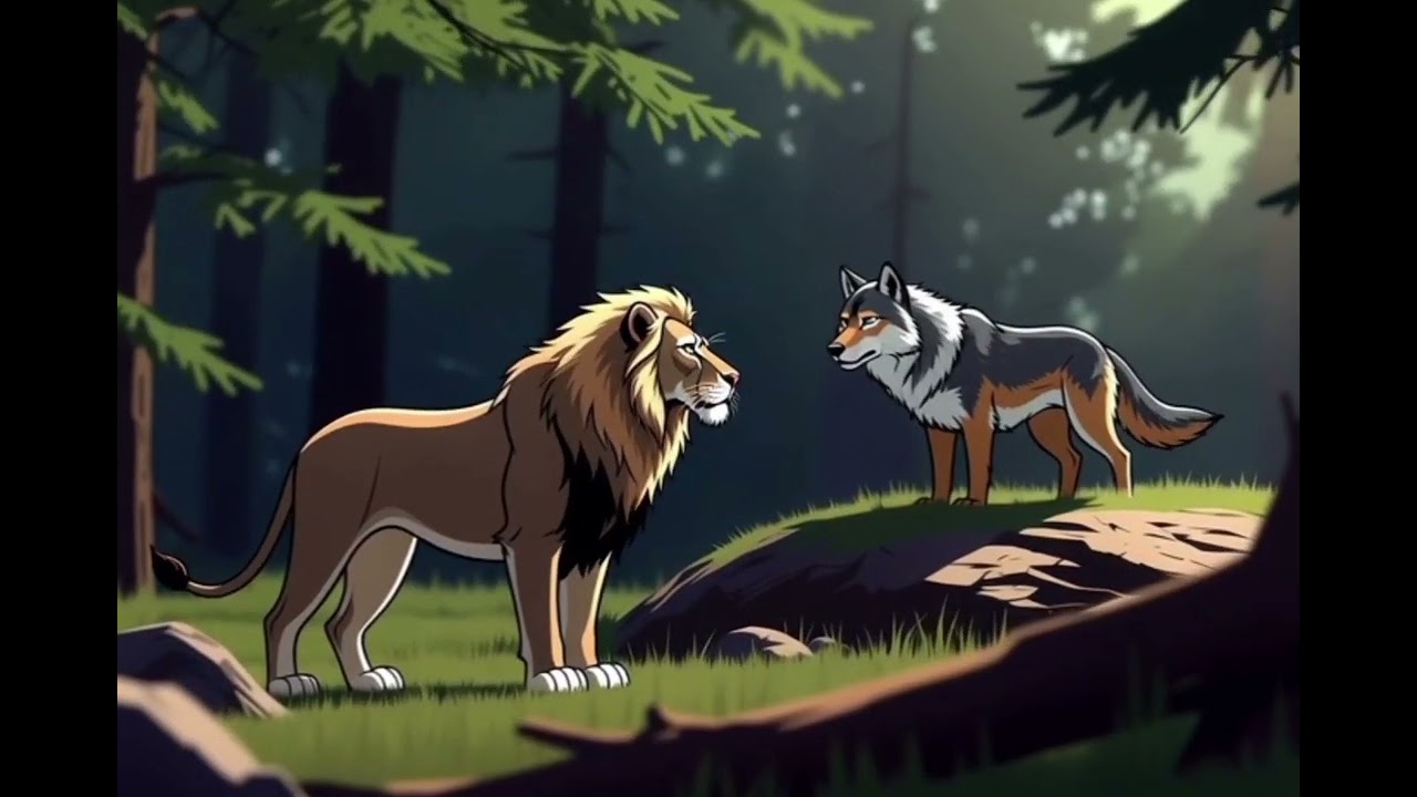 Lion and the wolf🦁