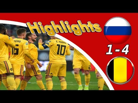 ไฮไลฟุตบอล  รัสเซีย - เบลเยี่ยม I−4 (Highlights)