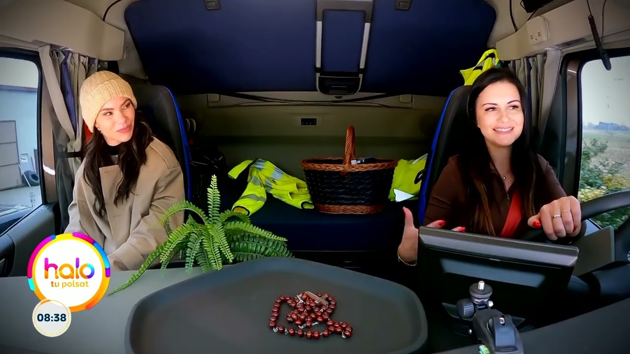 Gwiazda disco polo jeździ tirem! Iness w Halo Tu Polsat!