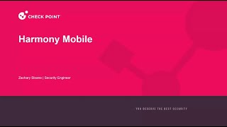 Harmony Mobile Techbyte