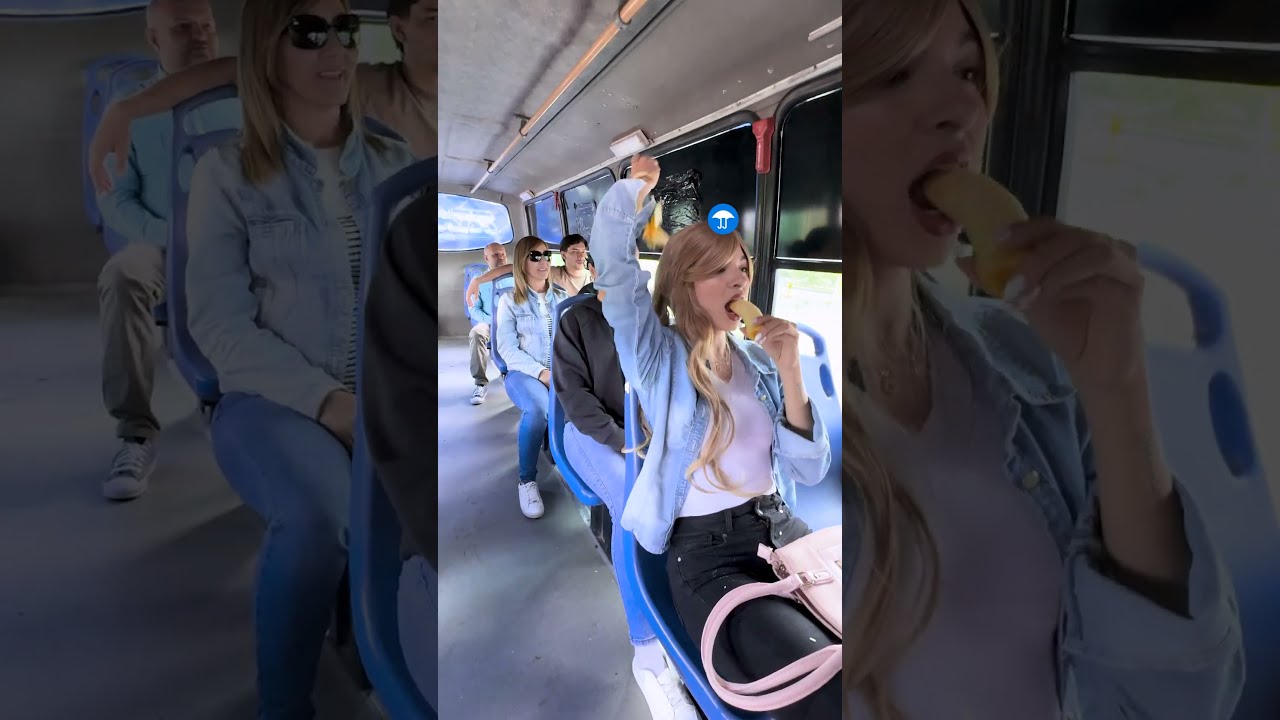 Revenge On The Bus Hair Tied To Seat As Payback