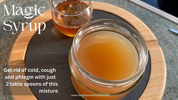 All natural home remedy for phlegm cold and cough | Homemade cough syrup