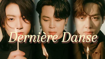 Jimin, Jungkook, Taehyung singing "Dernière Danse"