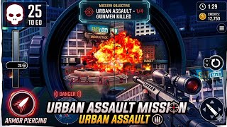 Sniper 3D: Urban Assault - Realistic Shooting Game For Android | Android Gameplay screenshot 1