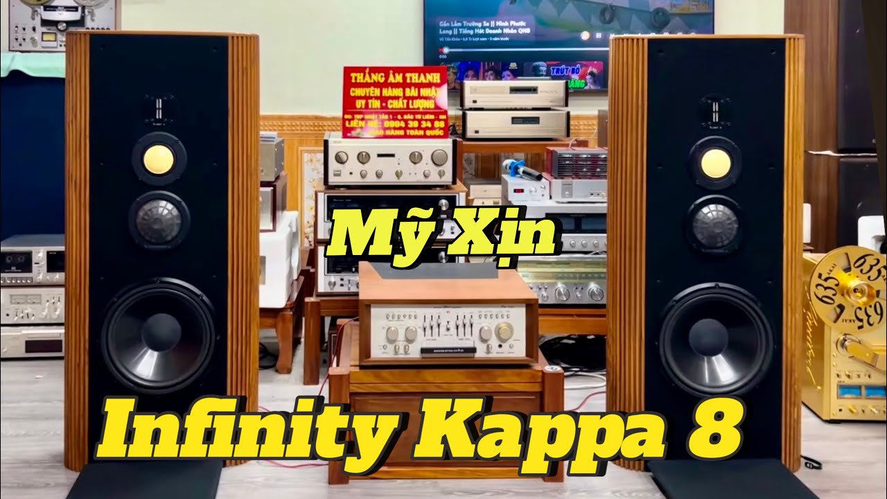 Loa Infinity Loa Infinity Kappa 8 Đến Từ Mỹ Nguyên Bản Zin 100% - LH: 0904393488 ...