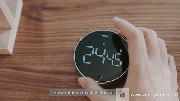 Baseus Magnetic Kitchen Timer Digital Timer Manual Countdown 2