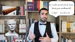 Arithm'Antique n°40 - Le code secret de César (mais pas seulement)