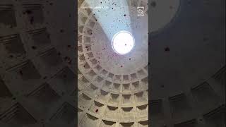Rome’s Pantheon transformed into a vision of heaven at Pentecost Mass