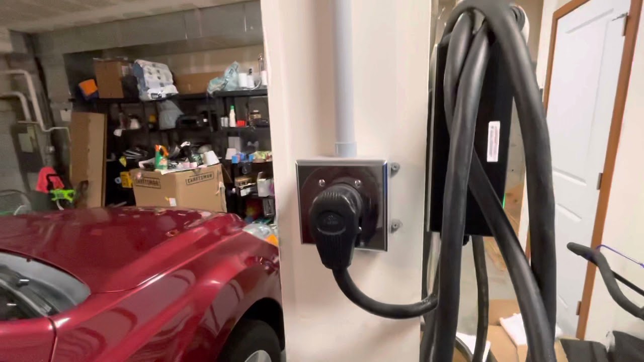 Juicebox EV Charger Garage Setup YouTube
