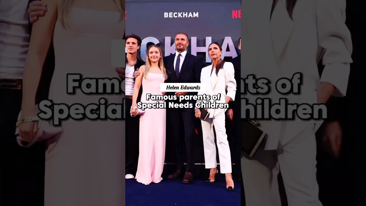 Famous parents of Special Needs Children.  