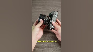 📷Camera eyes | f0.95 super large aperture✅7Artisans 50mm F0.95 ✅Frame type: APS-C ✅Price: 199 USD