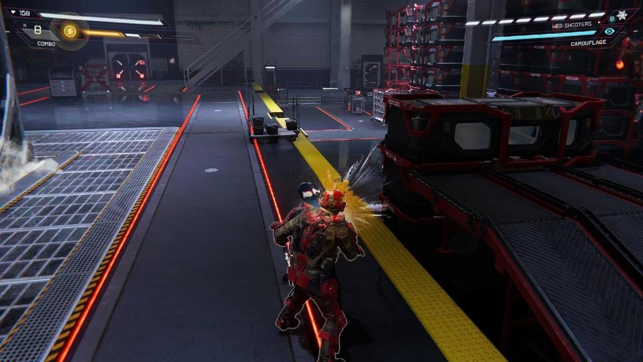 Marvel's SpiderMan Miles Morales (PS5) Gameplay Roxxon Lab West