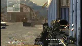 MW2 Dazzle Cap Card Test