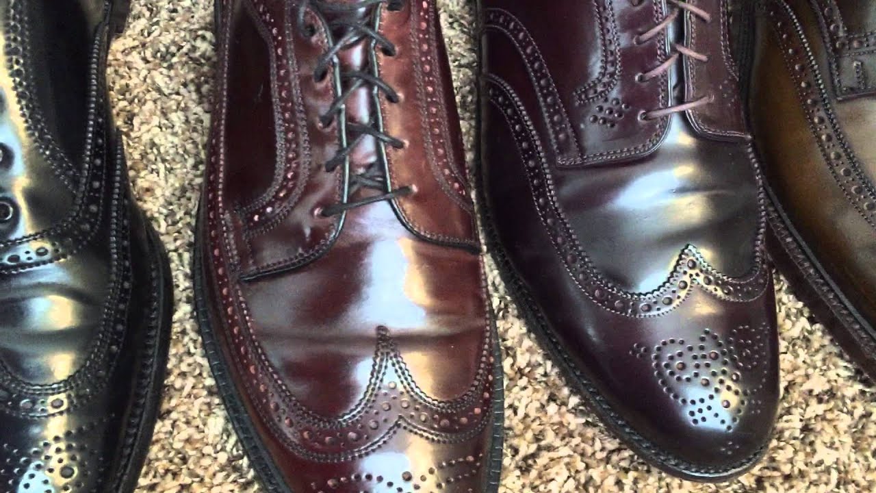 shell cordovan wingtips