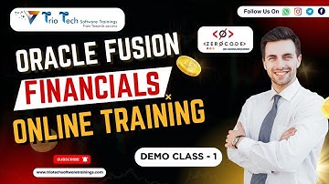 Oracle Fusion Financial Online Training With Certification | High-Paying Finance Career 2025