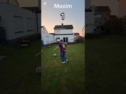 Who can hit the crossbar the most?😂