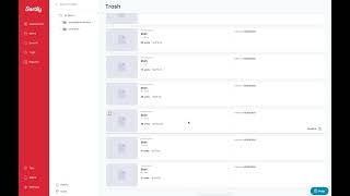 How to Delete (or Restore) an item or folder in Sortly