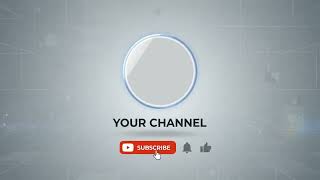 Free No Copy Right YouTube intro with logo space 2