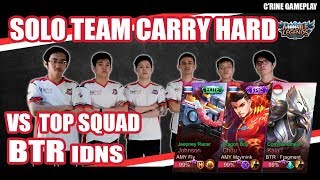 RUBY SOLO HARD CARRY VS BTR & IDNS