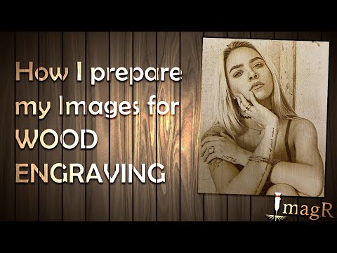 How I prepare my images for WOOD ENGRAVING