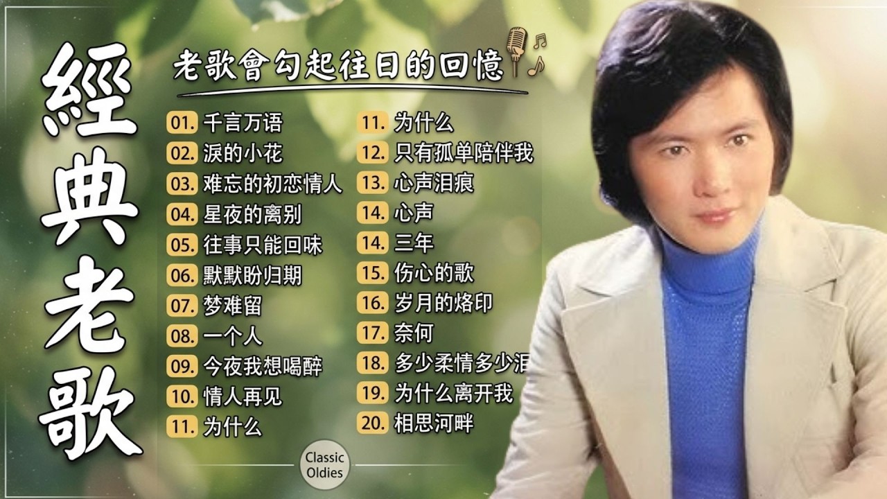 經典金曲精選合集｜鄧麗君 Teresa Teng 💖 永恆的華語天后懷舊老歌 🎶 百聽不膩：美酒加咖啡等懷舊國語歌 | 讀書、作業、放鬆 | Lagu Mandarin