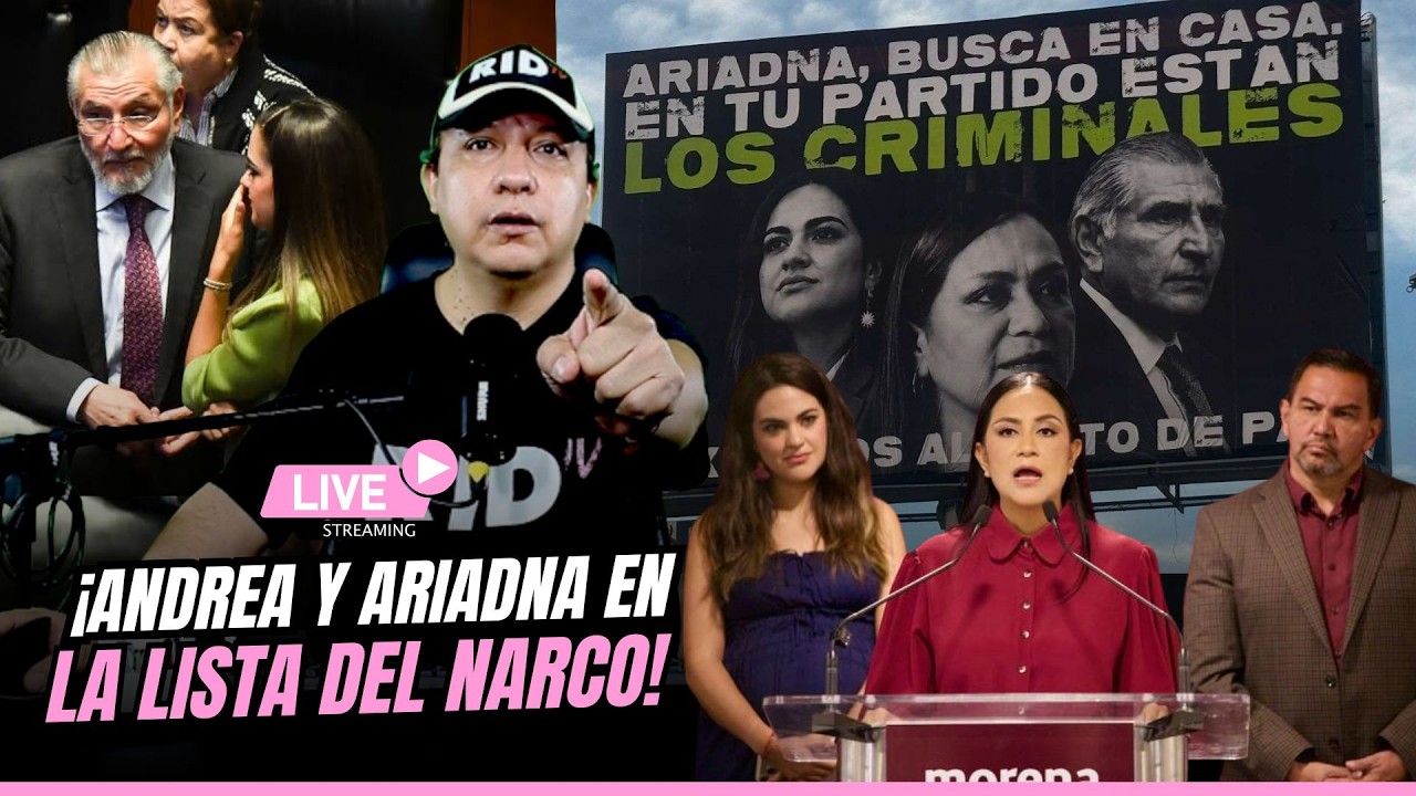 Bombazo: "Andrea Chavez y Ariadna Montiel Dirigente de MORENA son ACUSADAS de vínculos con el NARC0"