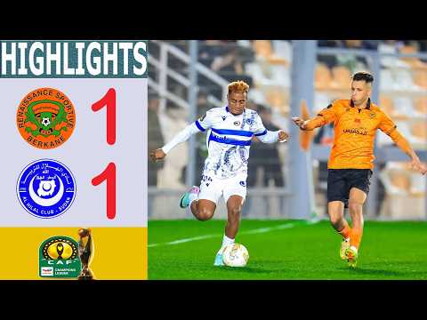 RS Berkane vs Al Hilal Highlights 🔥 CAF Champions League 2025/2026 Quarter Finals 1st Leg
