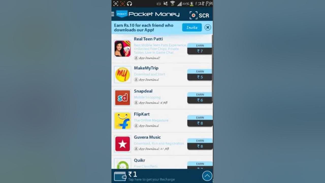 pocket money app review YouTube