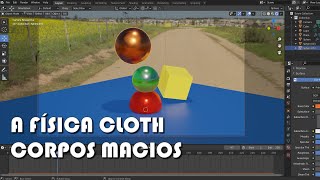 Blender 3D - FÍSICA SOFT BODY / CORPOS MACIOS screenshot 1