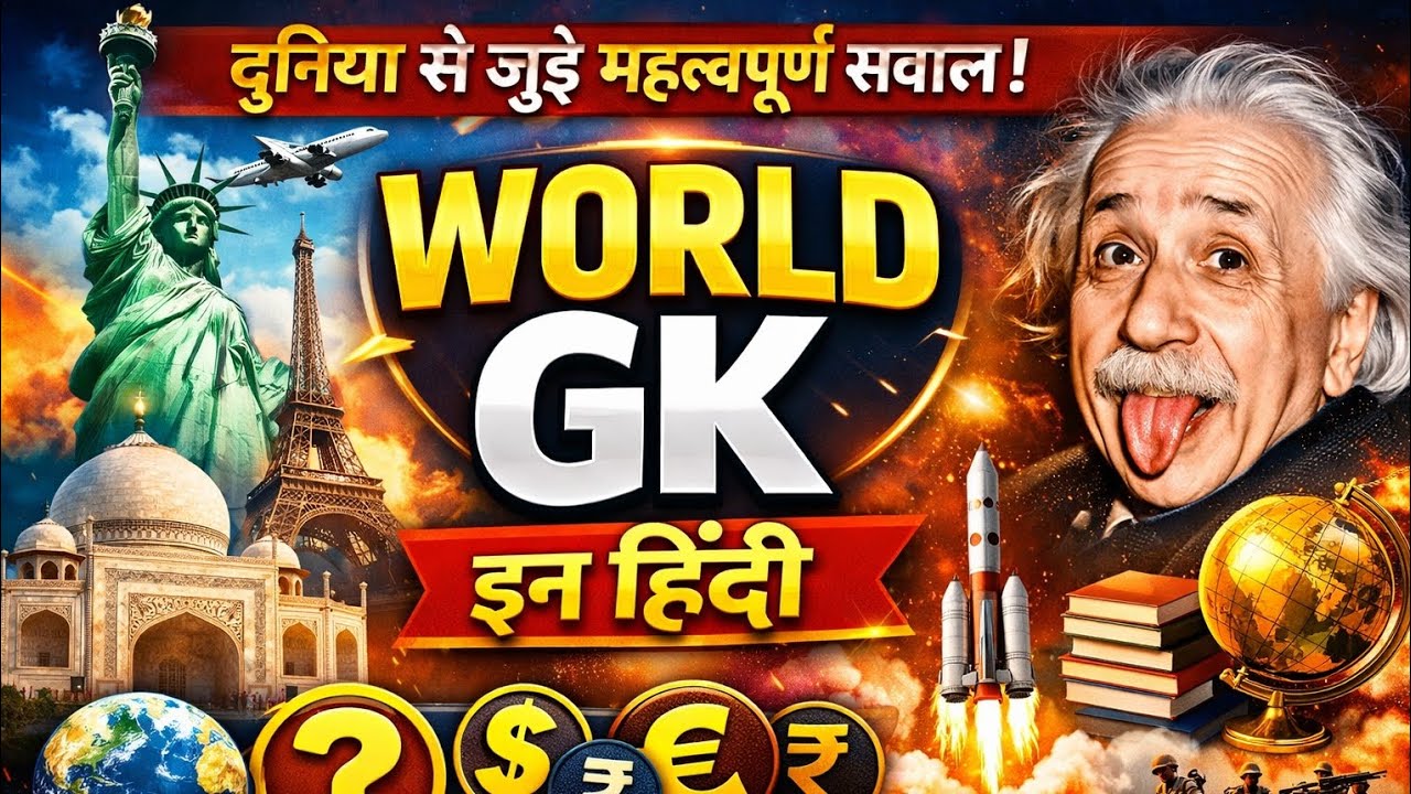 World gk in hindi for all compititive exam ||general knowledge in hindi