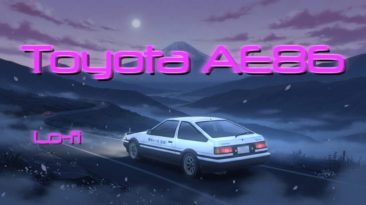 Toyota AE86 – Final Bend | Lofi Synthwave Music | 80s Retrowave Study Beats