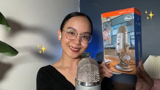 ASMR trying my new mic 🥳🎉