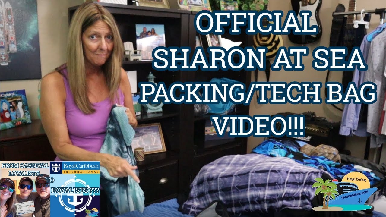 Official Packing | Tech Bag Video for our Symphony of the Seas | Disney Vacation!!!
