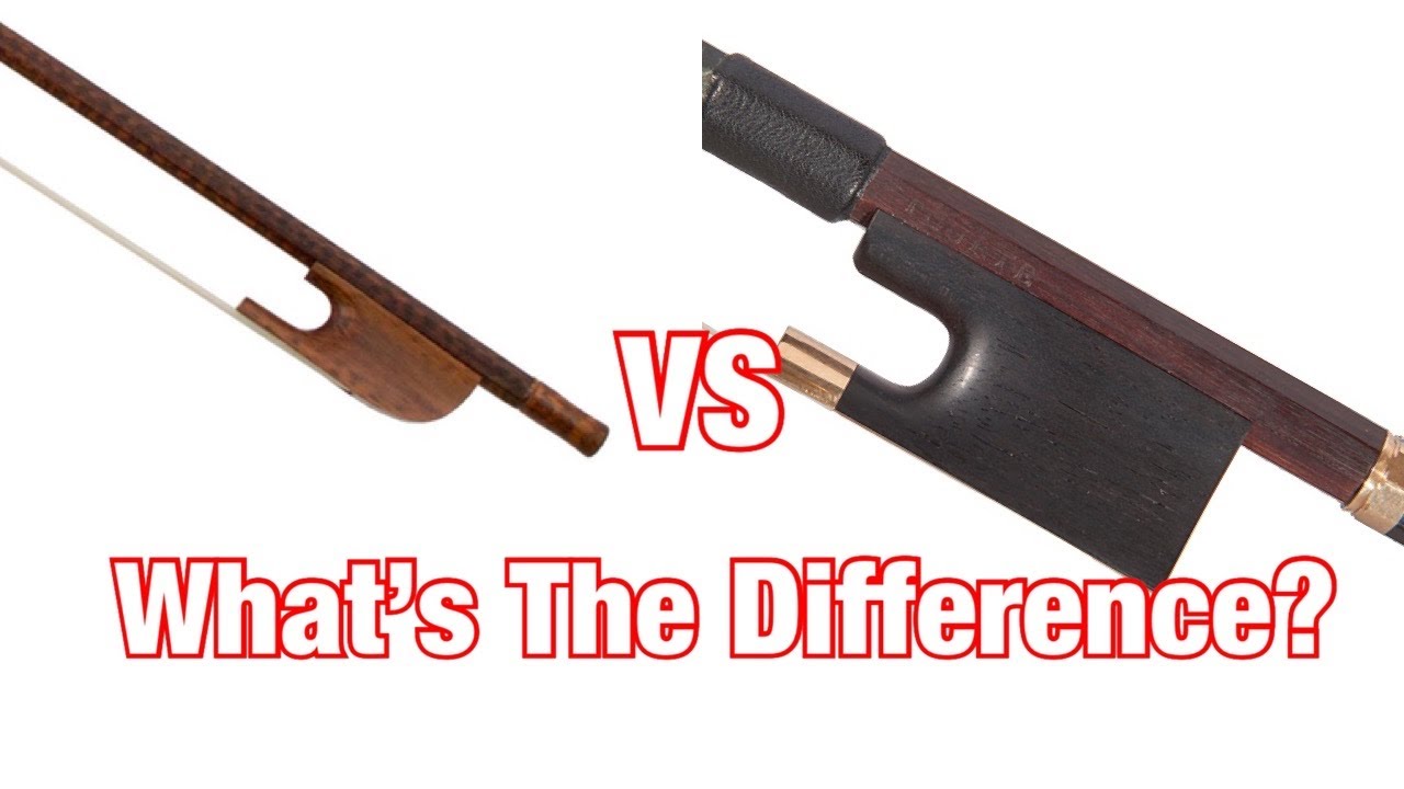 What's The Difference Between A Baroque Violin Bow And A Modern Violin
