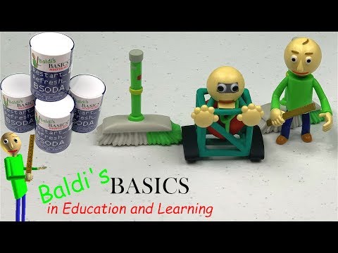  Baldi's Basics 5 Action Figure (Bully), Multicolour : Toys &  Games