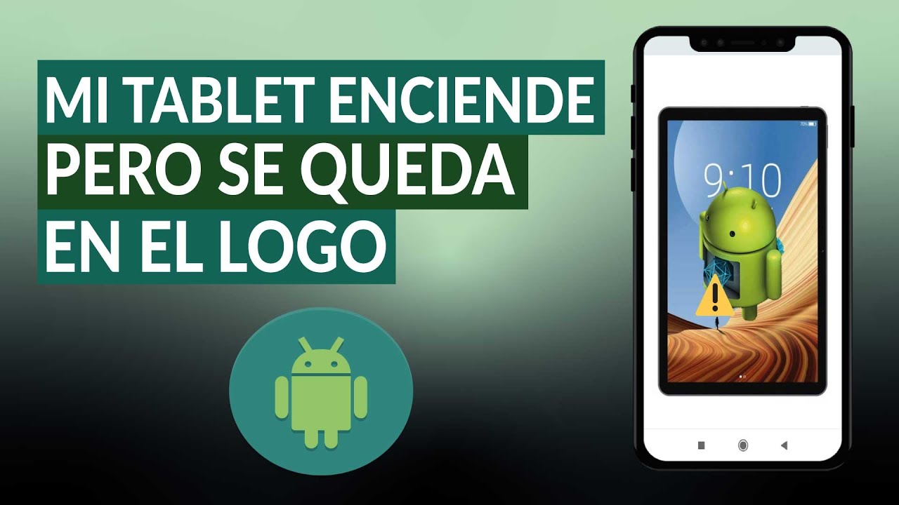 Por qué mi TABLET enciende pero se queda en logo y no arranca? - YouTube