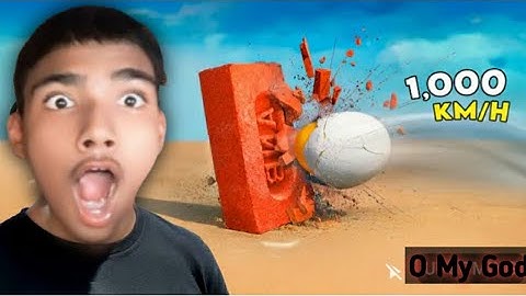 क्या एक अंडा ईंट को तोड़ सकता है ?...Egg Vs Brick🥚@MRINDIANHACKER