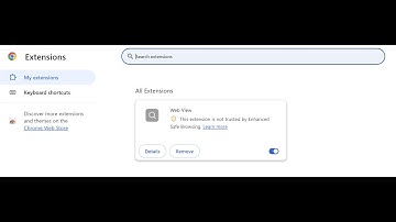 Web View browser hijacker - how to remove?