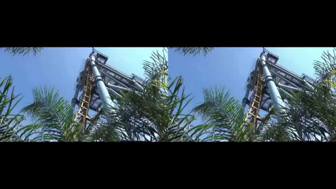 Gravity Max 3d glasses Roller Coaster YouTube