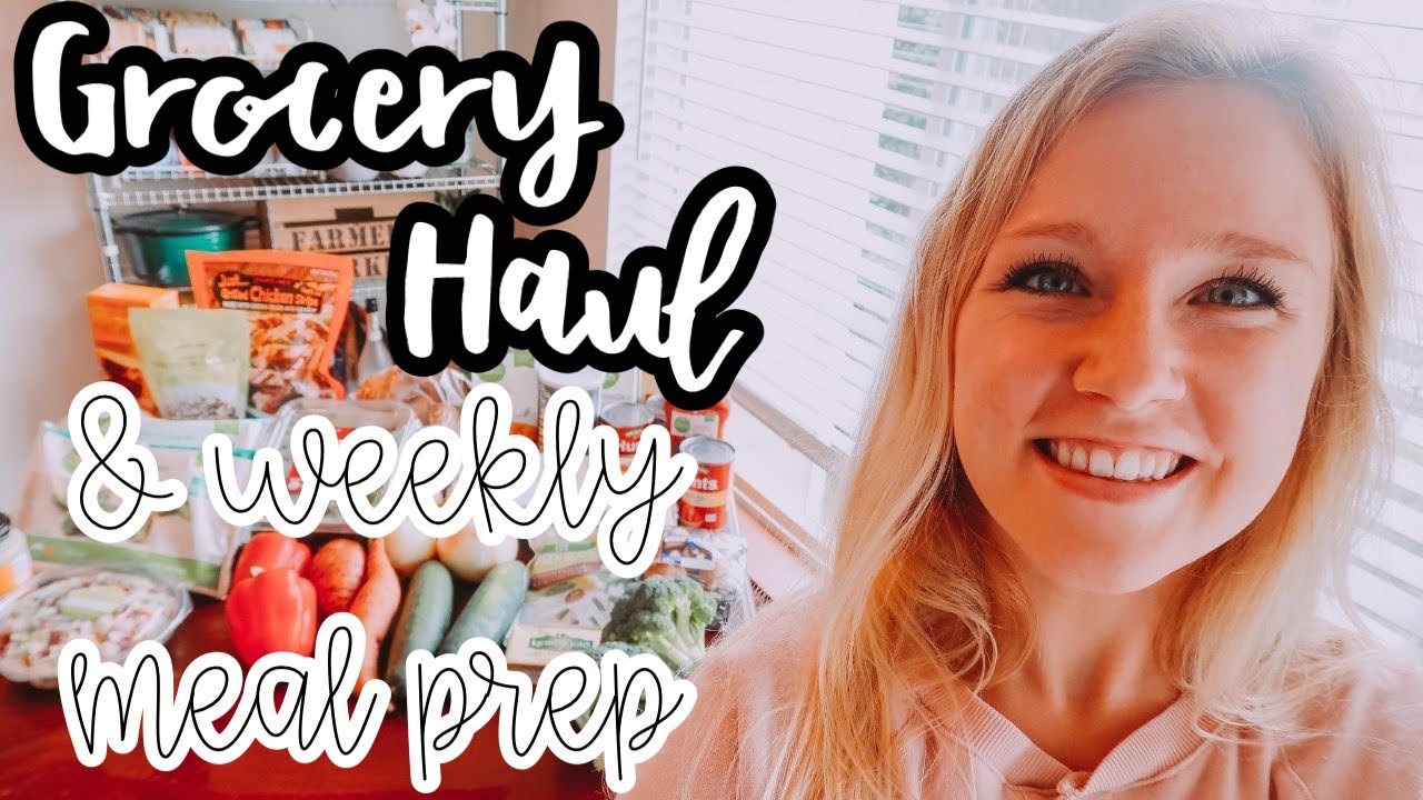 TRADER JOE'S GROCERY HAUL, WEEKLY MEAL PLAN & MEAL PREP! | Elementary