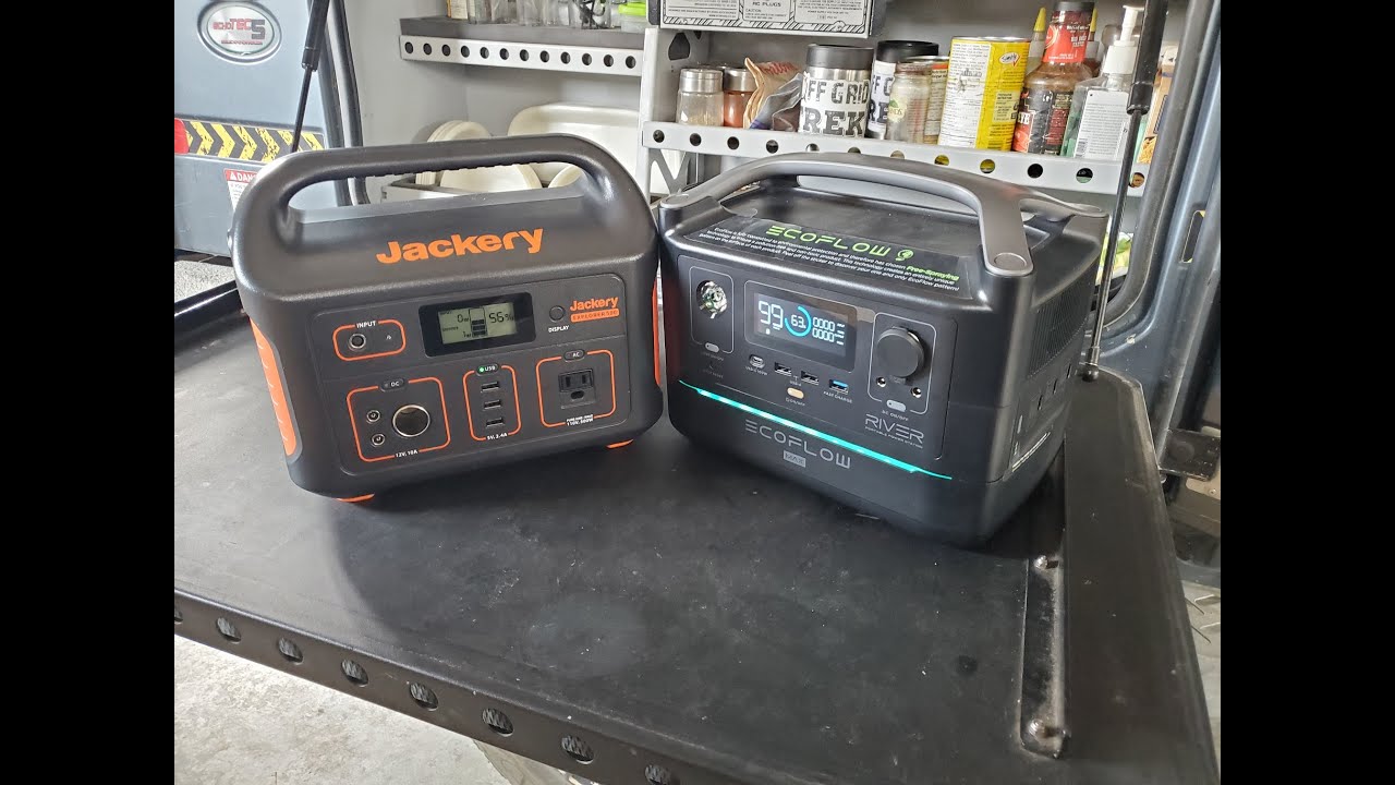 Jackery 500 vs Ecoflow River Max, which one is better? YouTube